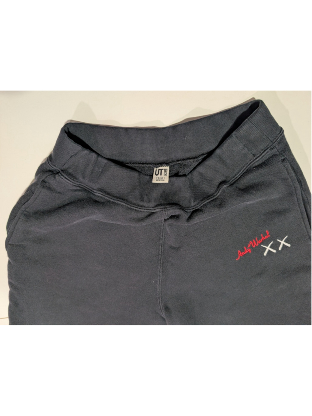 UNIQLO KAWS x Andy Warhol Kids 9-10 Sweatpants + FREE Warhol Soup Tee! - Picture 5 of 16